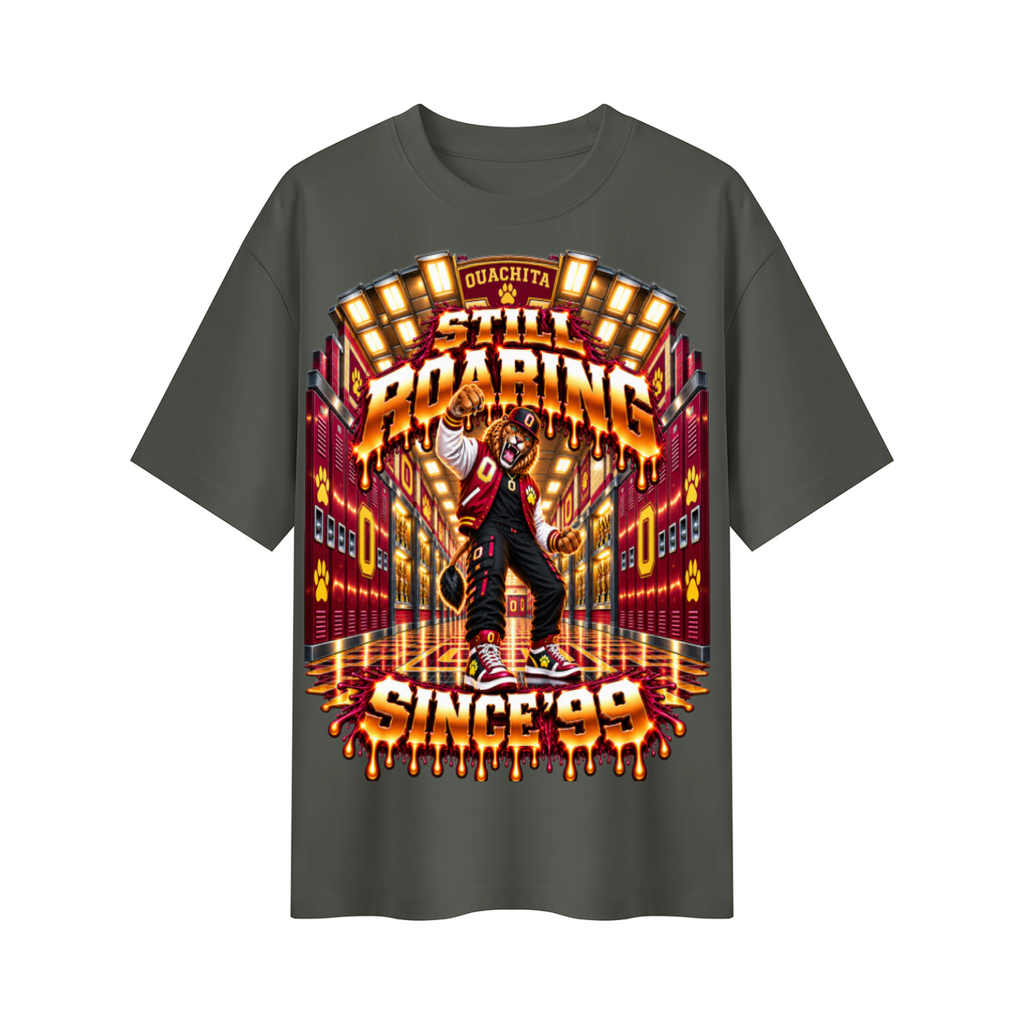Alumni & Legacy Collection™ Ouachita Lions Still Roaring Since ’99 Oversized Graphic T-Shirt - Unisex