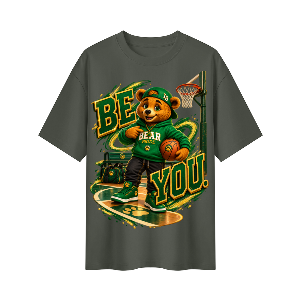 Lil Fantasy Legends™ Be You! Bear Pride Oversized Graphic T-Shirt - Unisex