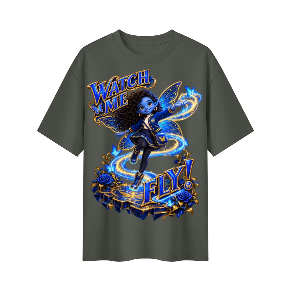 Lil Fantasy Legends™ Watch Me Fly! Oversized Graphic T-Shirt - Unisex
