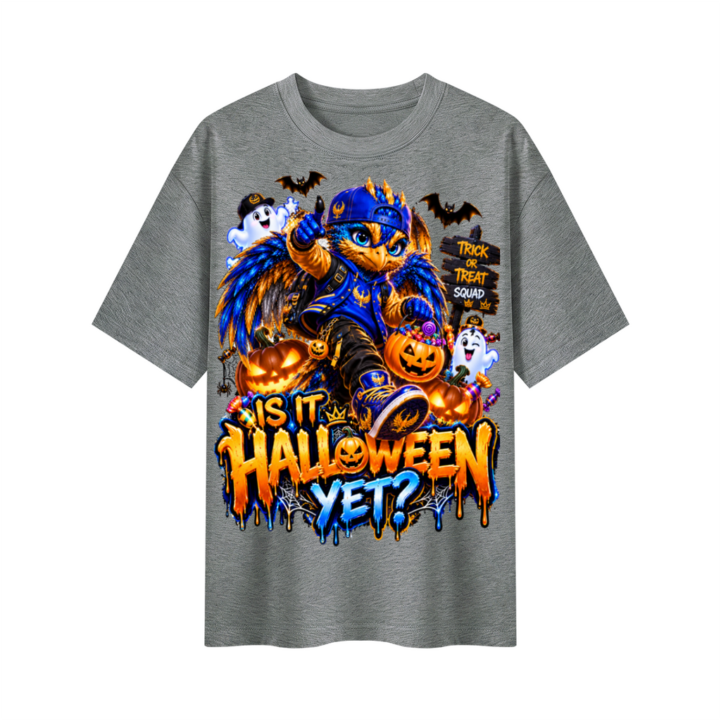 Halloween Baby Phoenix Oversized Graphic T-Shirt - Is It Halloween Yet? - Unisex