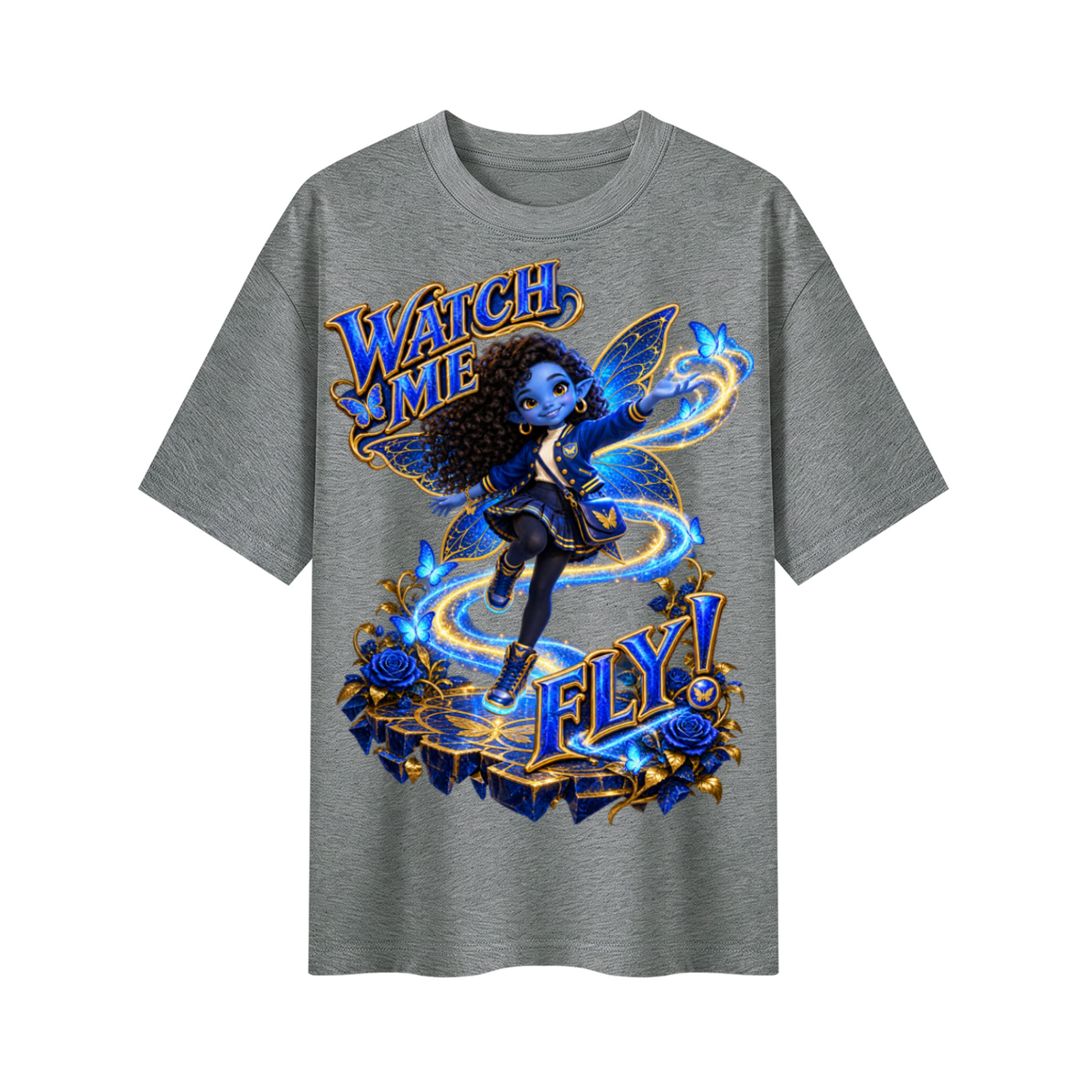 Lil Fantasy Legends™ Watch Me Fly! Oversized Graphic T-Shirt - Unisex