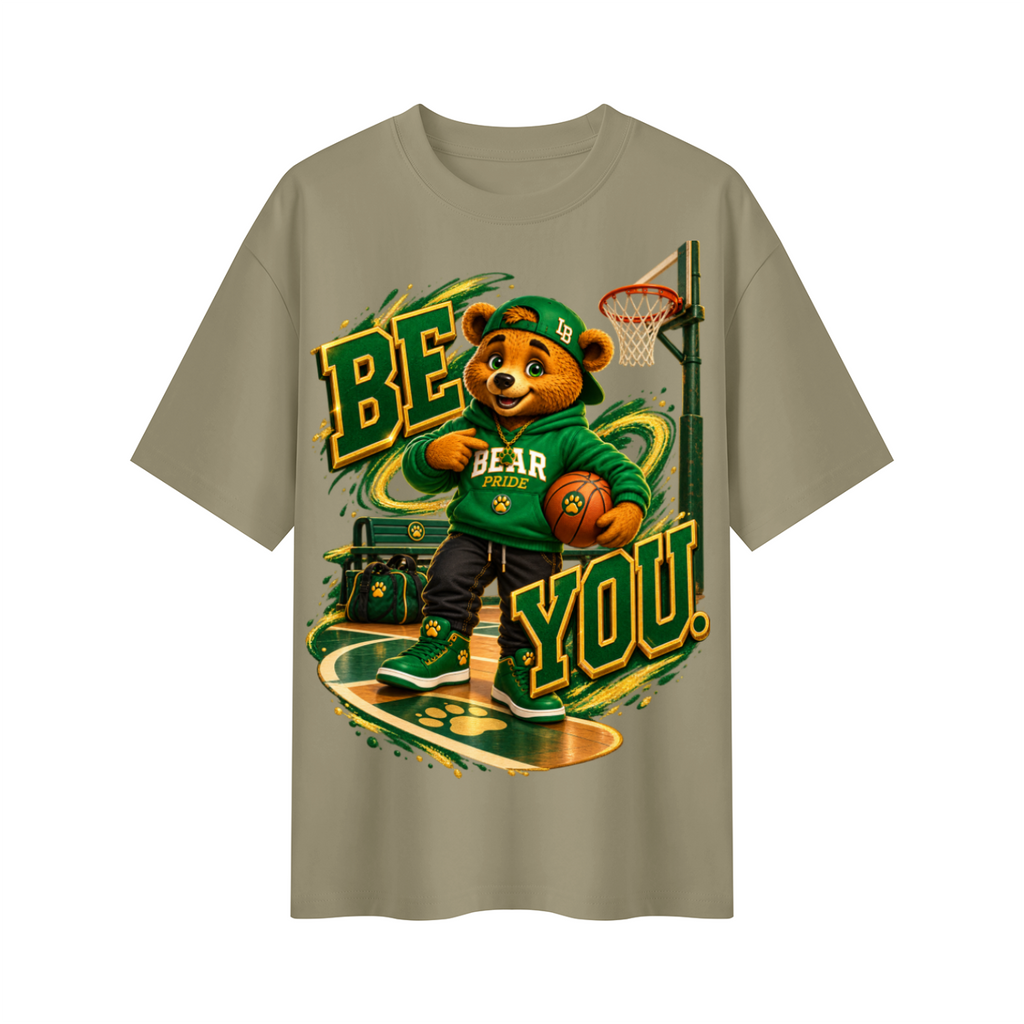 Lil Fantasy Legends™ Be You! Bear Pride Oversized Graphic T-Shirt - Unisex