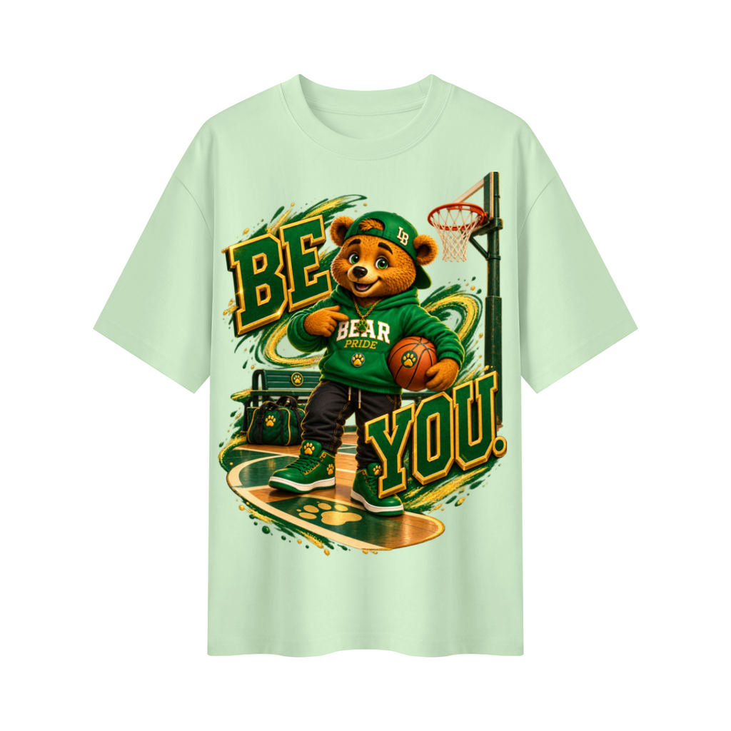 Lil Fantasy Legends™ Be You! Bear Pride Oversized Graphic T-Shirt - Unisex