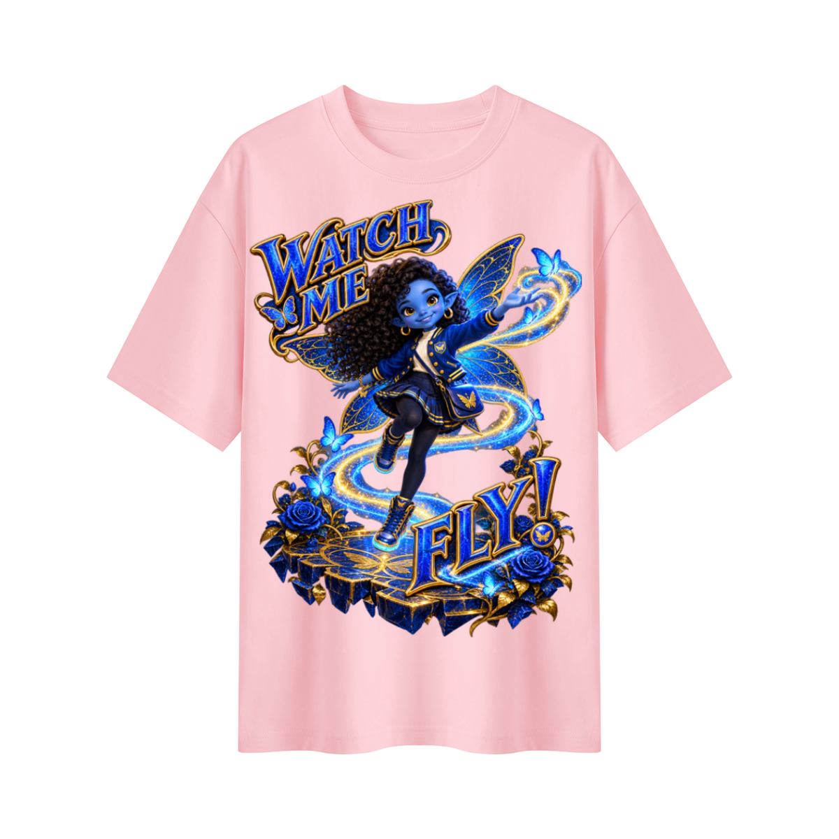 Lil Fantasy Legends™ Watch Me Fly! Oversized Graphic T-Shirt - Unisex