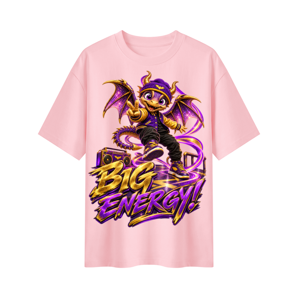 Lil Fantasy Legends™ Big Energy! Oversized Graphic T-Shirt - Unisex