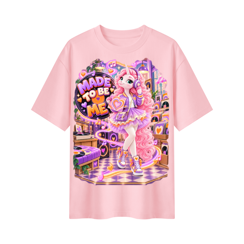 Umyrica Magical Collection™ Made to Be Me Oversized Graphic T-Shirt - Unisex