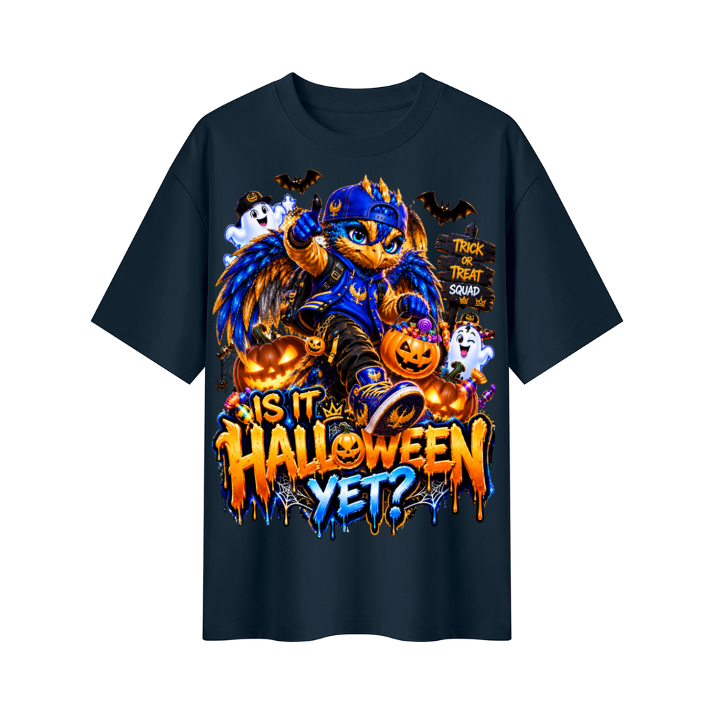 Halloween Baby Phoenix Oversized Graphic T-Shirt - Is It Halloween Yet? - Unisex