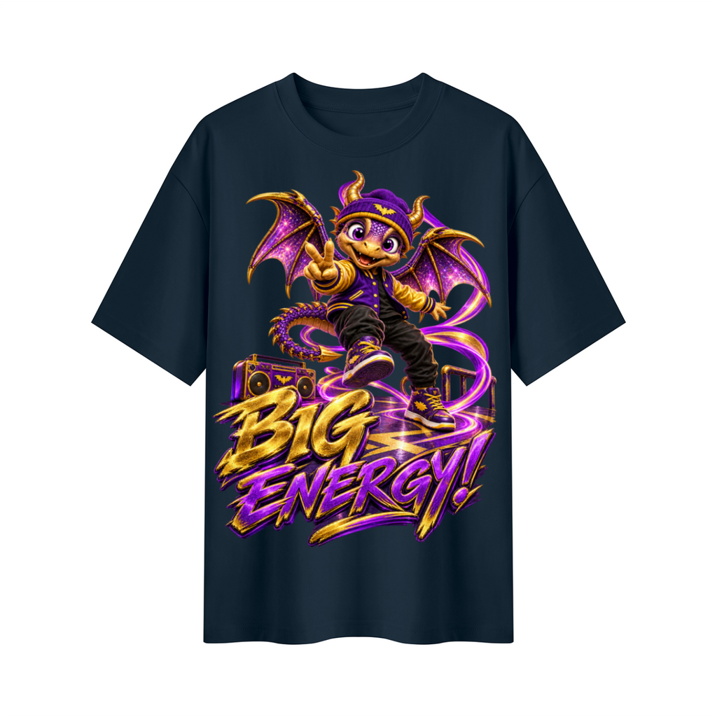 Lil Fantasy Legends™ Big Energy! Oversized Graphic T-Shirt - Unisex