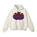 Halloween Bat Gamer Front & Back Graphic Hoodie - Game Over? Never Heard of It - Unisex