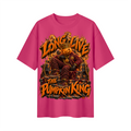 Halloween Pumpkin King Oversized Graphic T-Shirt - Long Live the Pumpkin King - Unisex