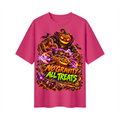 Halloween No Gravity All Treats Oversized Graphic T-Shirt - Unisex