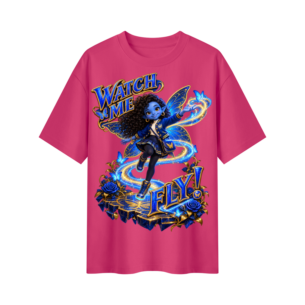 Lil Fantasy Legends™ Watch Me Fly! Oversized Graphic T-Shirt - Unisex