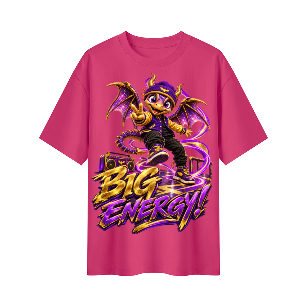 Lil Fantasy Legends™ Big Energy! Oversized Graphic T-Shirt - Unisex