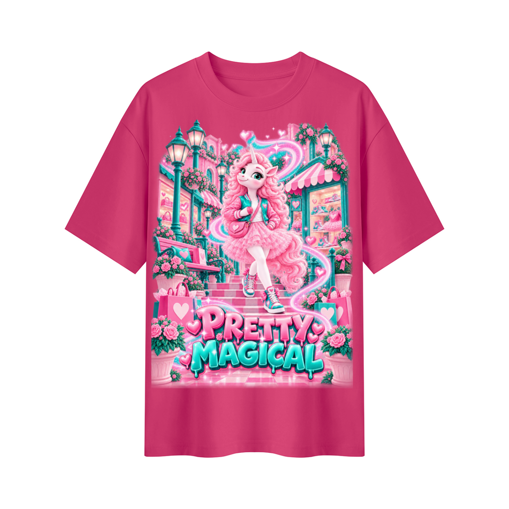 Umyrica Magical Collection™ Pretty Magical Oversized Graphic T-Shirt - Unisex