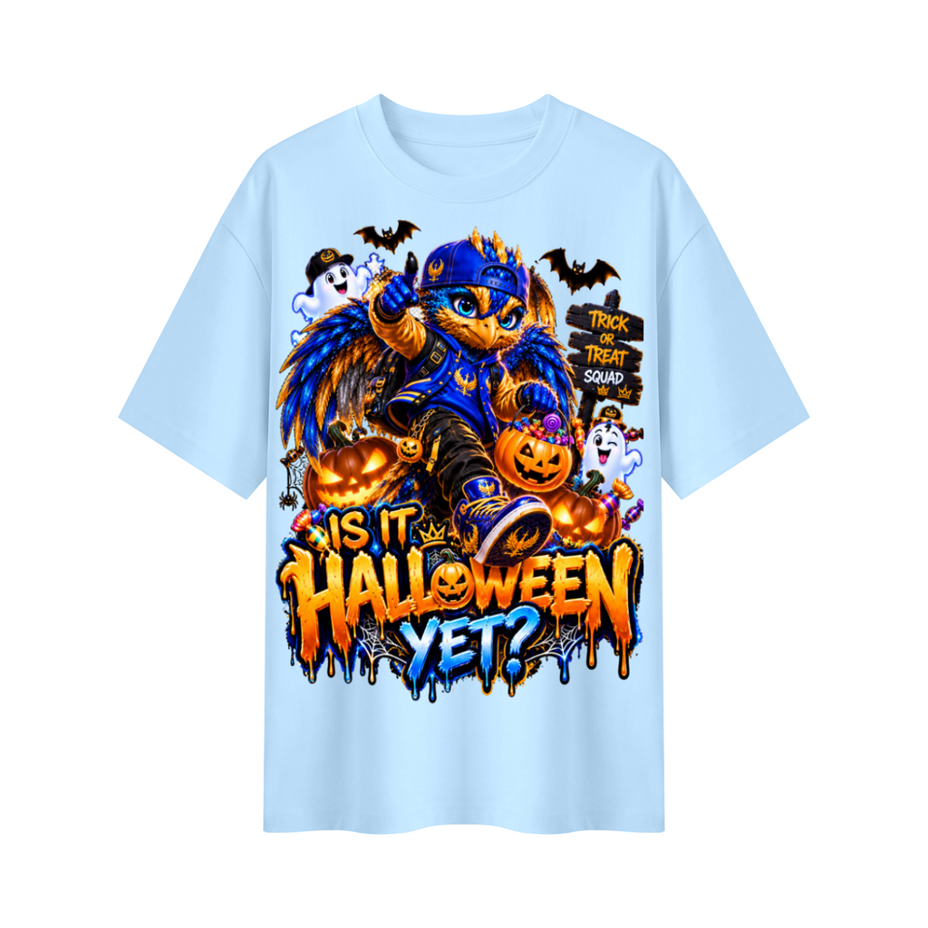 Halloween Baby Phoenix Oversized Graphic T-Shirt - Is It Halloween Yet? - Unisex