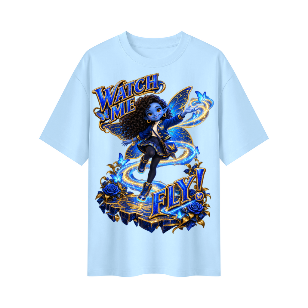 Lil Fantasy Legends™ Watch Me Fly! Oversized Graphic T-Shirt - Unisex