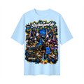 StepYahGameUp™ Stay Ready Pull Up Oversized Graphic T-Shirt - Unisex