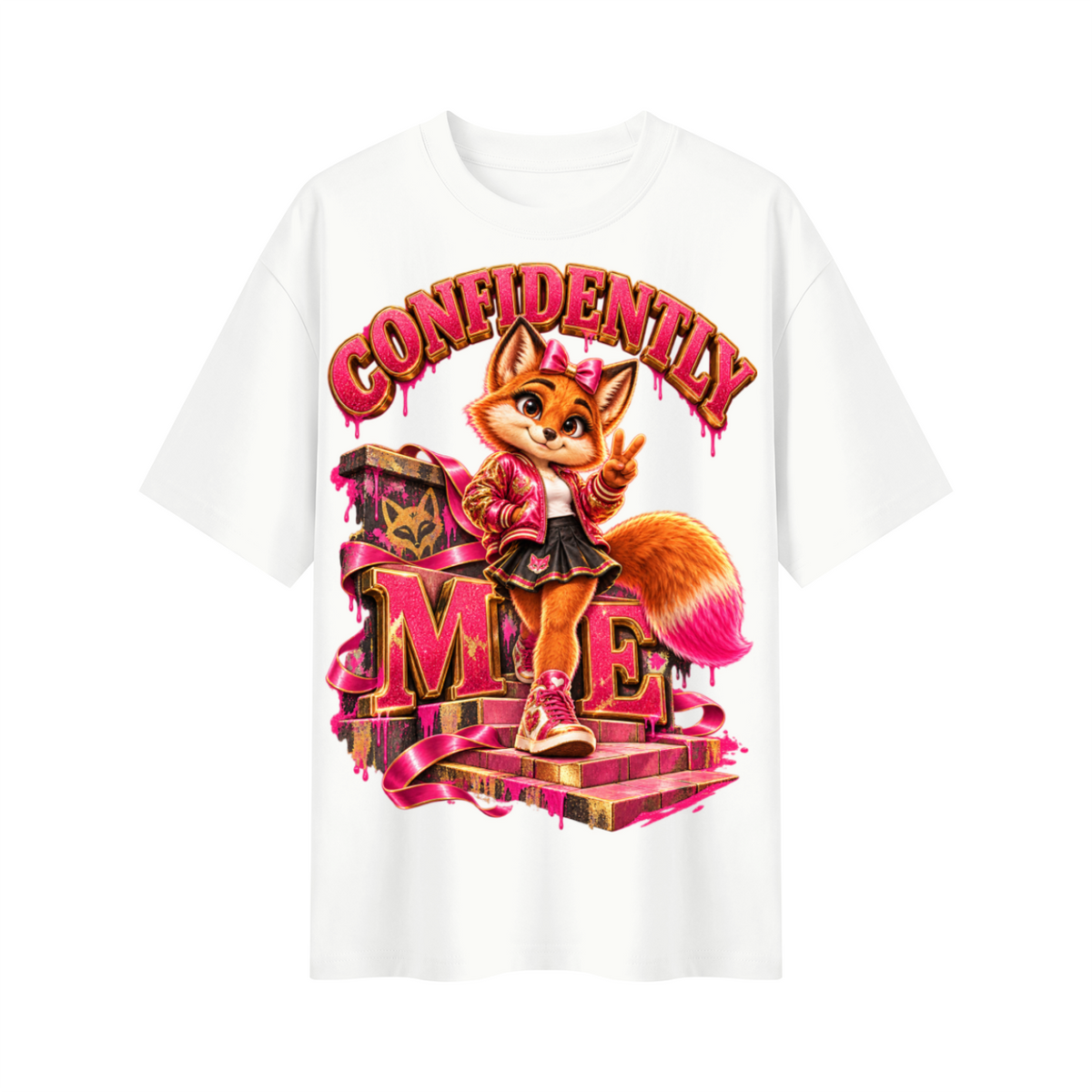 Lil Fantasy Legends™ Confidently Me Oversized Graphic T-Shirt - Unisex