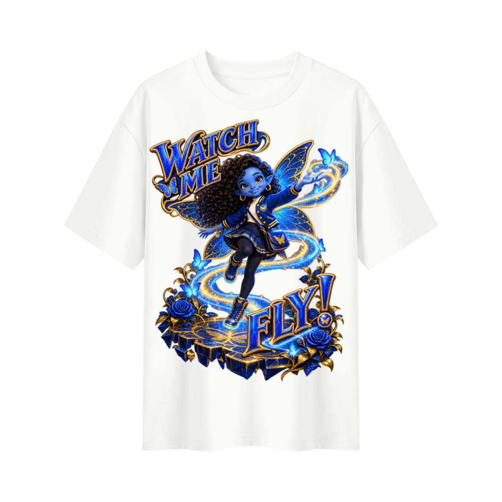 Lil Fantasy Legends™ Watch Me Fly! Oversized Graphic T-Shirt - Unisex