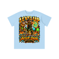 StepYahGameUp Halloween Arcade Gamer Graphic T-Shirt - Level Up After Dark - Youth Unisex Tee