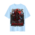 Halloween Urban Vampire Oversized Graphic T-Shirt - Bite Back After Dark - Unisex