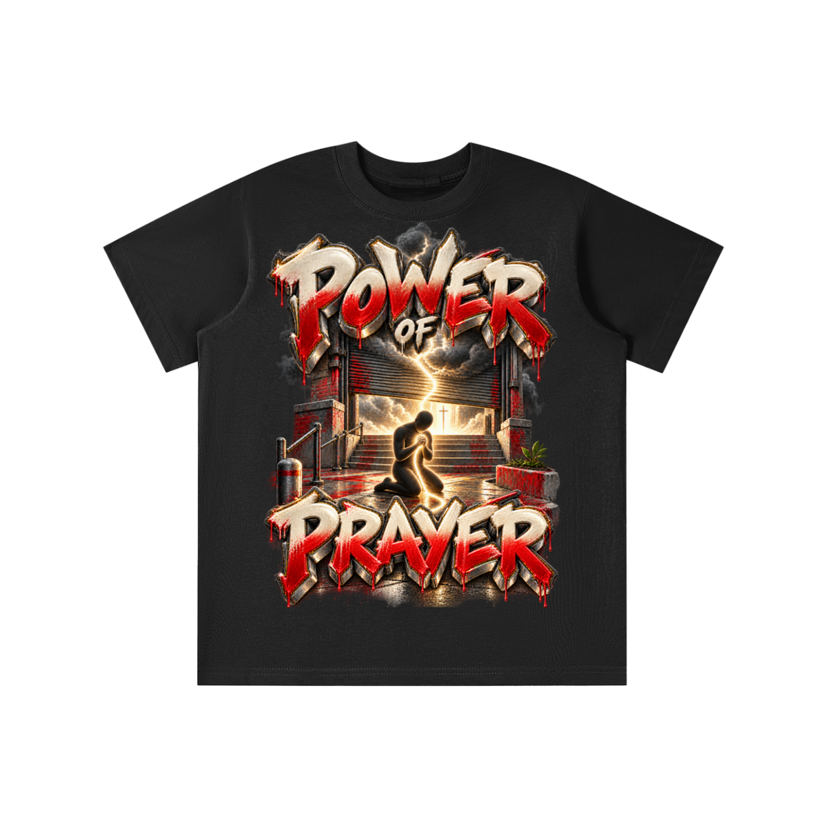 Walk by Faith™ Power of Prayer Graphic T-Shirt - Youth Unisex Tee