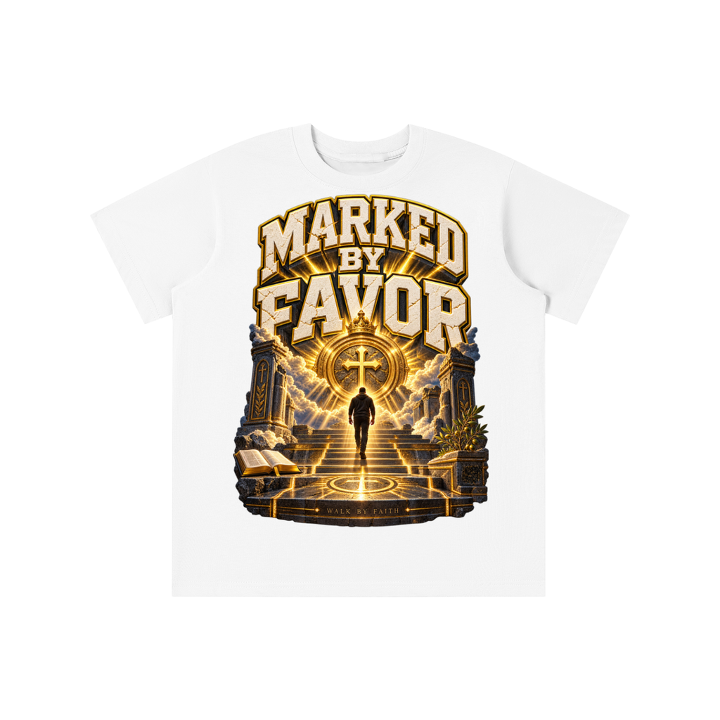 Walk by Faith™ Marked by Favor Graphic T-Shirt - Youth Unisex Tee