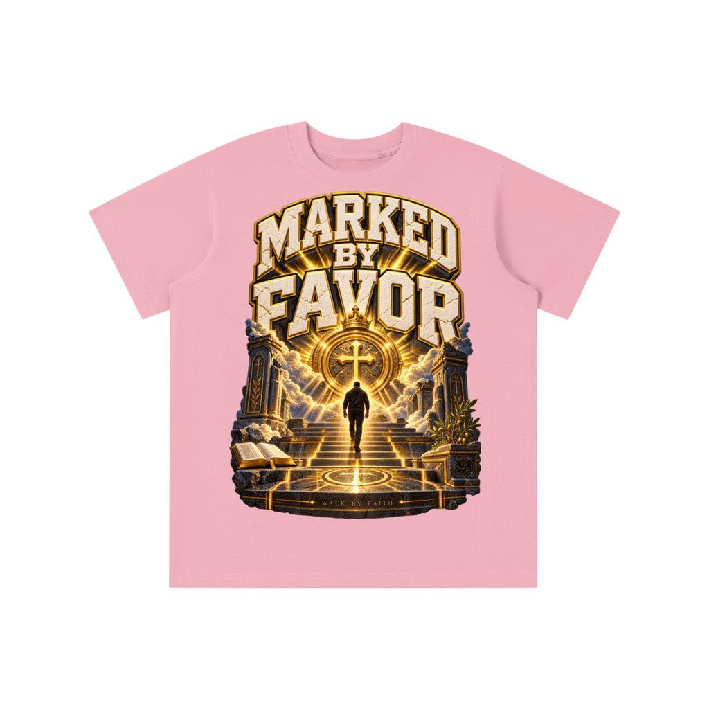 Walk by Faith™ Marked by Favor Graphic T-Shirt - Youth Unisex Tee