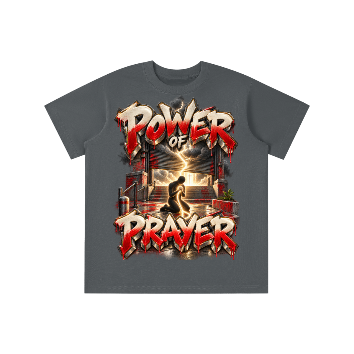 Walk by Faith™ Power of Prayer Graphic T-Shirt - Youth Unisex Tee