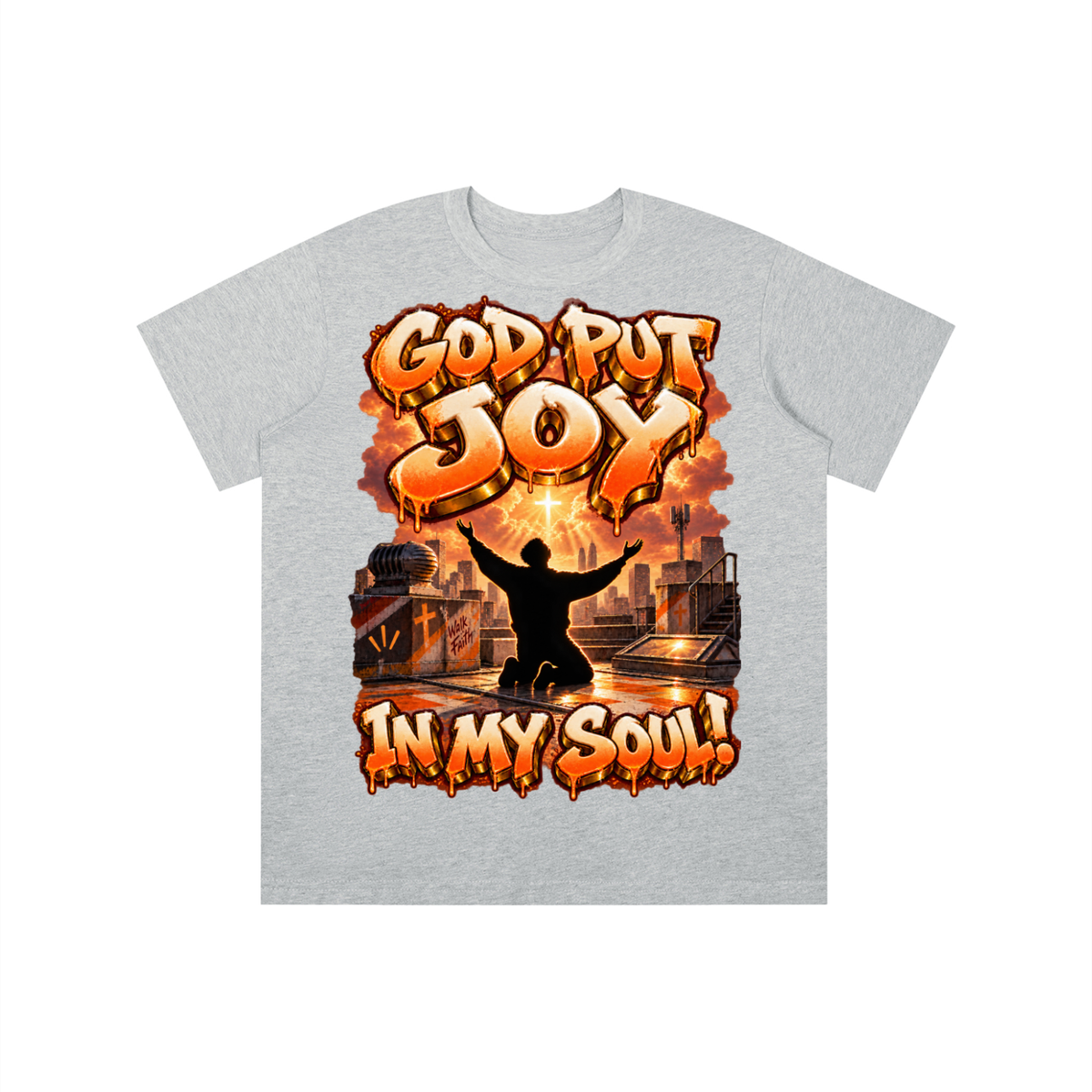 Walk by Faith™ God Put Joy in My Soul Graphic T-Shirt - Youth Unisex Tee