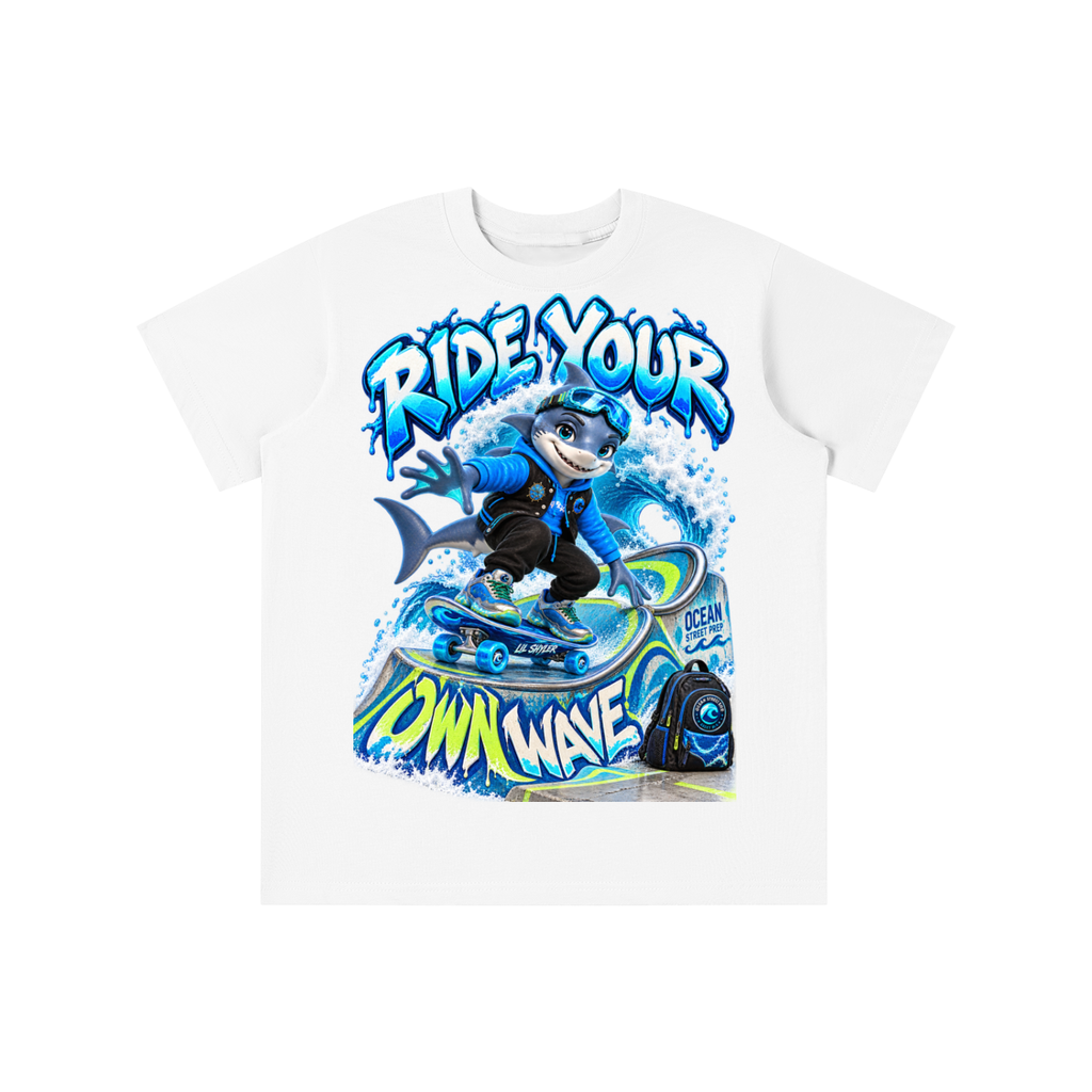 Ocean Street Prep™ Lil Shyler Ride Your Own Wave Graphic T-Shirt - Youth Unisex Tee