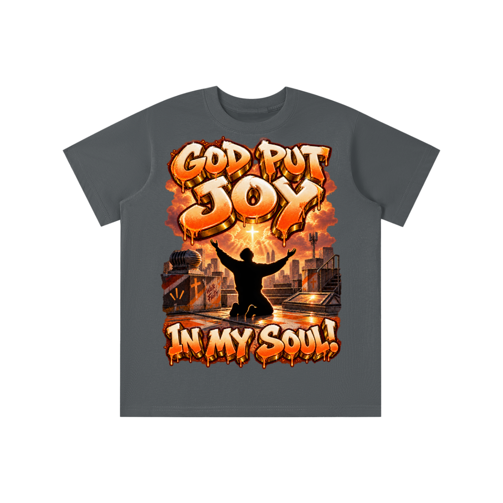 Walk by Faith™ God Put Joy in My Soul Graphic T-Shirt - Youth Unisex Tee