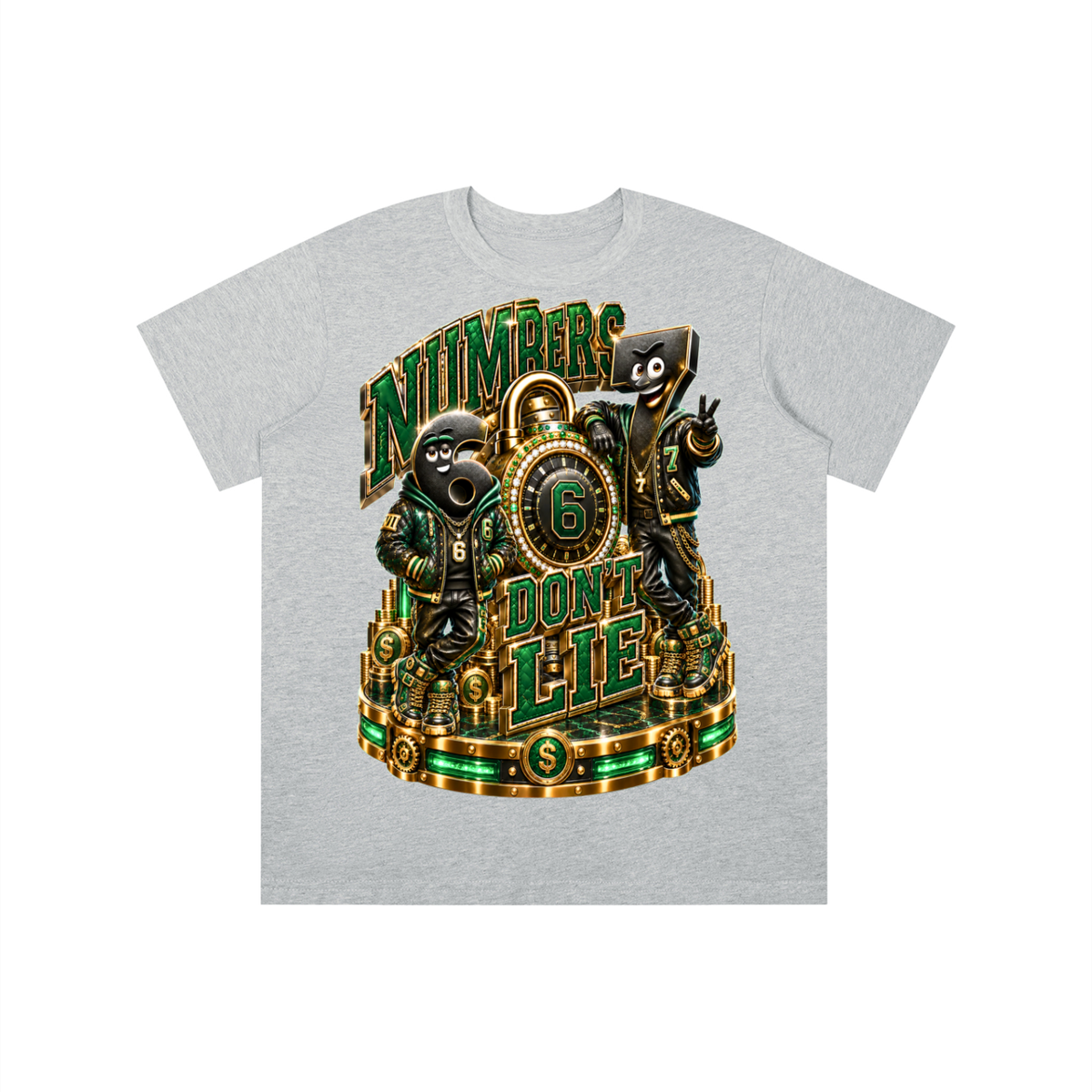 6-7 Street Mode™ Numbers Don’t Lie Graphic T-Shirt - Youth Unisex Tee