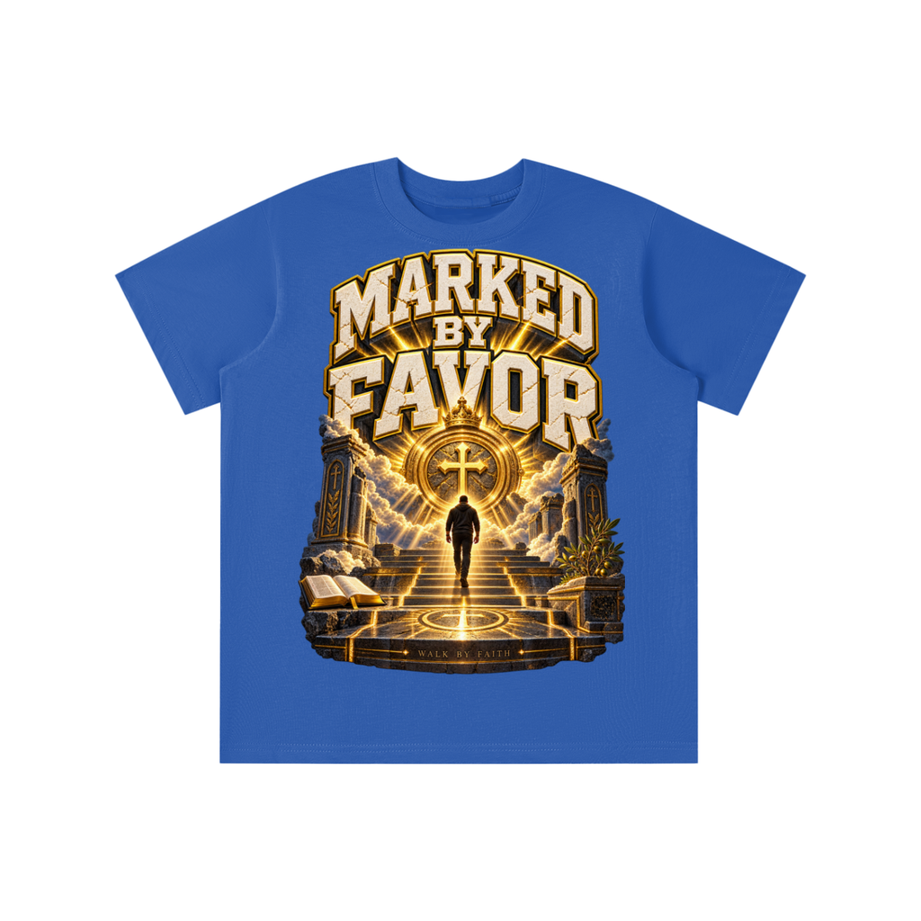 Walk by Faith™ Marked by Favor Graphic T-Shirt - Youth Unisex Tee