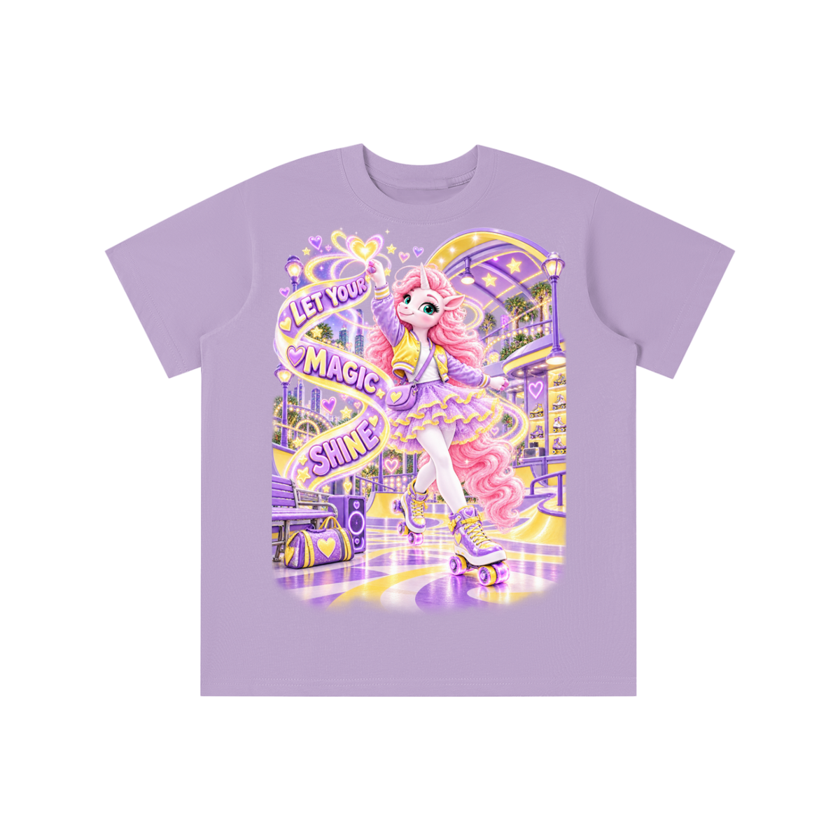 Umyrica Magical Collection™ Let Your Magic Shine Graphic T-Shirt - Youth Unisex Tee