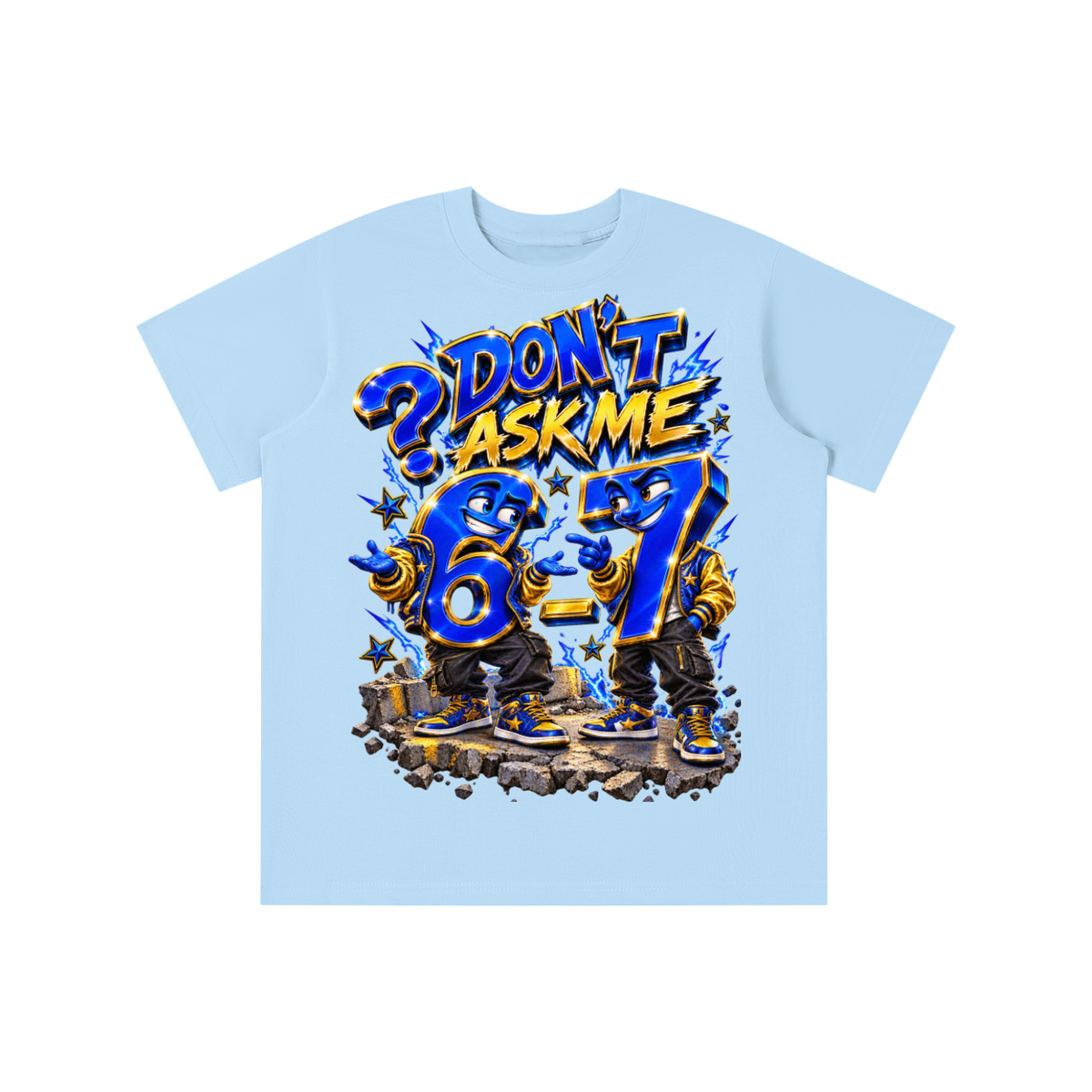6-7 Street Mode™ Don’t Ask Me Graphic T-Shirt - Youth Unisex Tee