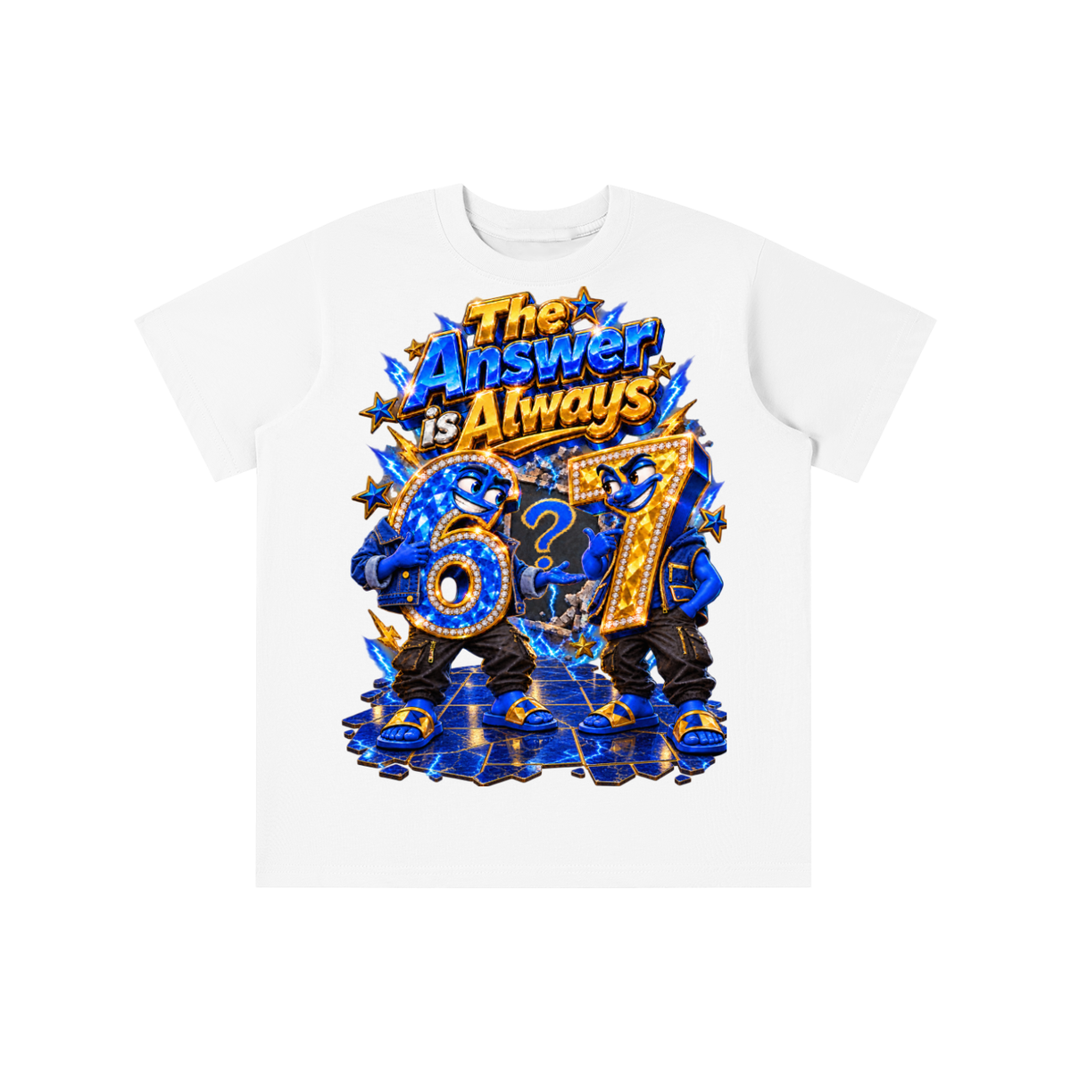 6-7 Street Mode™ The Answer Is Always 6-7 Graphic T-Shirt - Youth Unisex Tee