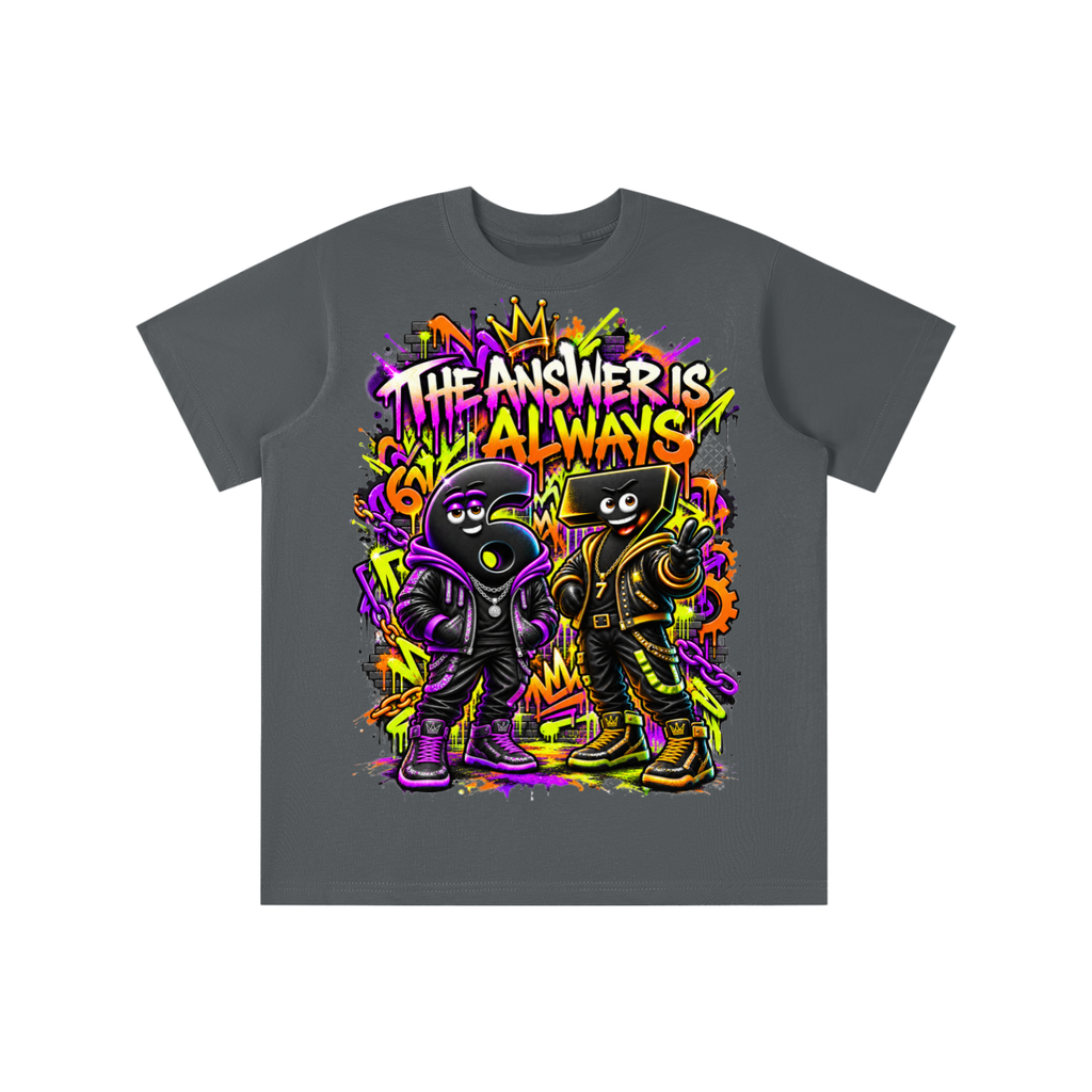 6-7 Street Mode™ Graphic T-Shirt - The Answer Is Always 6-7 - Youth Unisex Tee