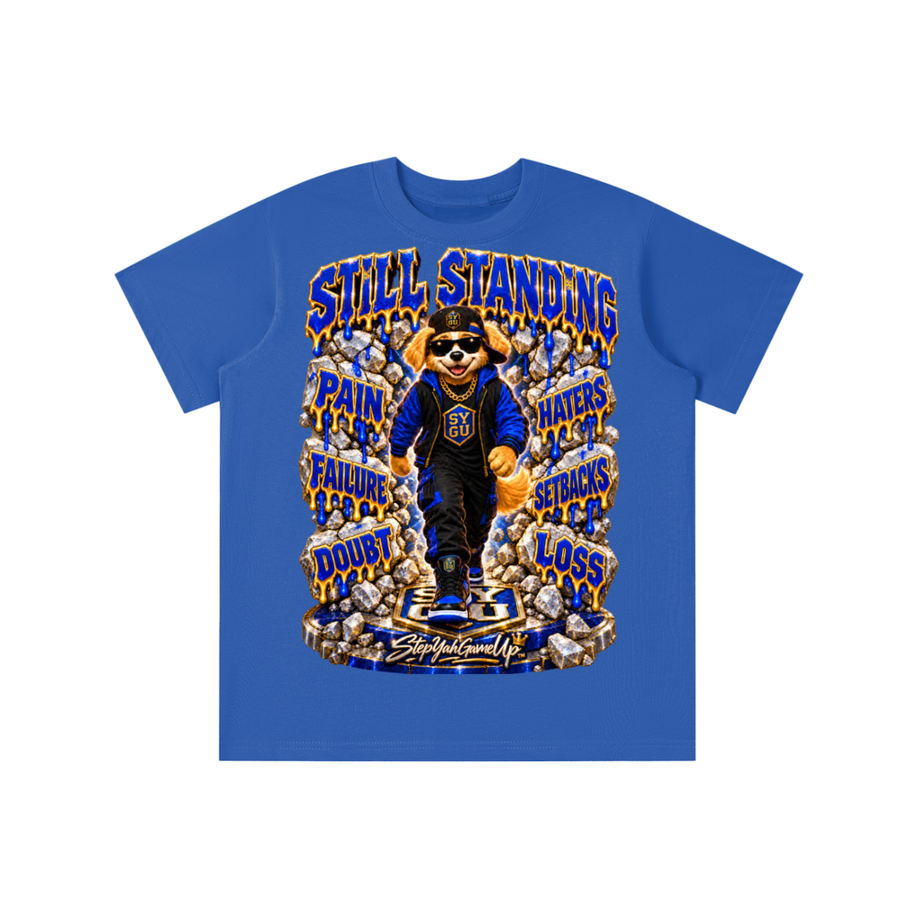 StepYahGameUp™ Still Standing Graphic T-Shirt - Youth Unisex Tee
