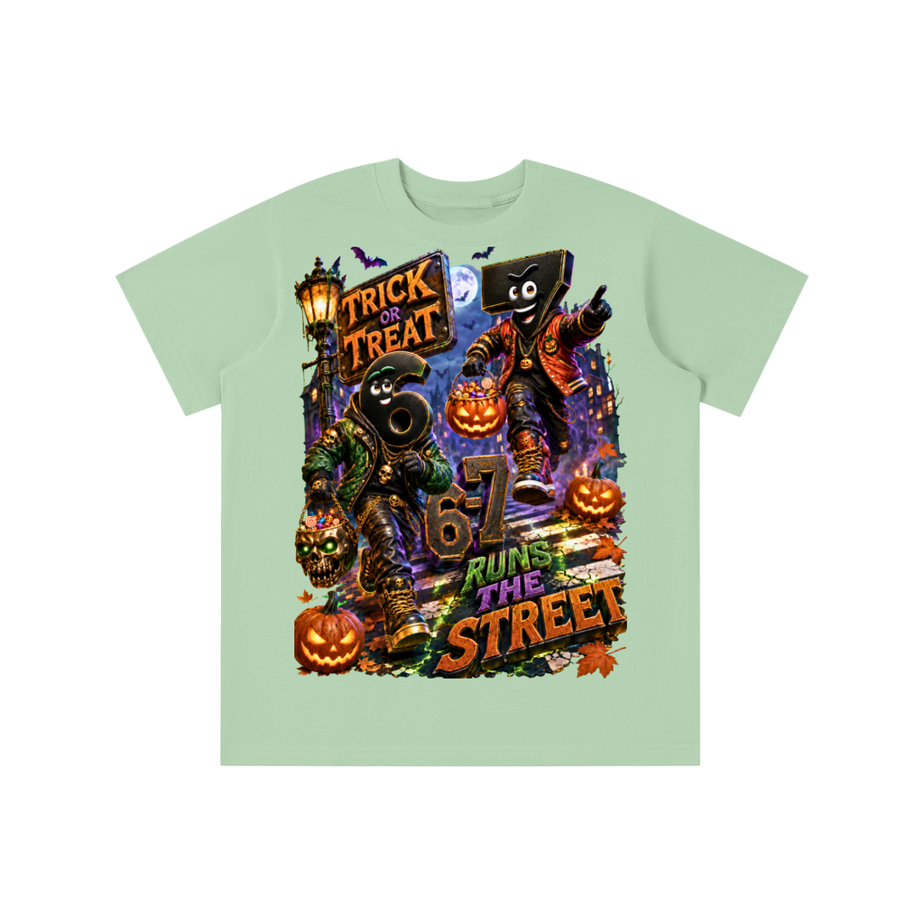 6-7 Street Mode™ Halloween Graphic T-Shirt - 6-7 Runs the Street - Youth Unisex Tee