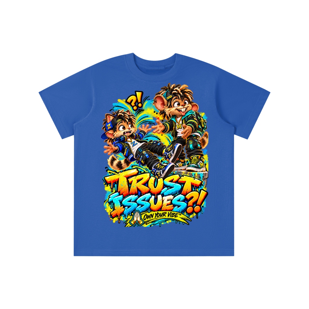 Own Your Vibe™ Trust Issues?! Graphic T-Shirt - Youth Unisex Tee