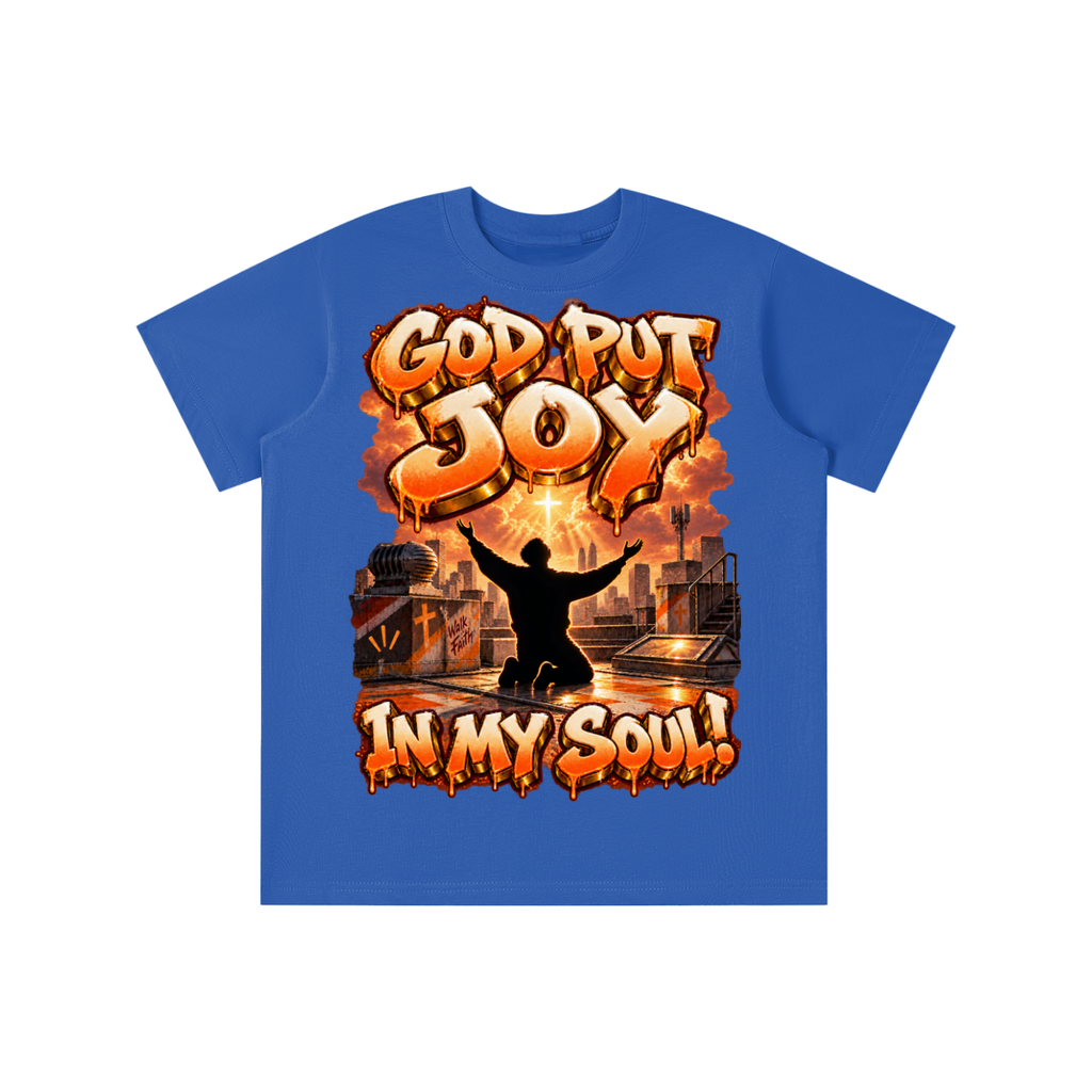 Walk by Faith™ God Put Joy in My Soul Graphic T-Shirt - Youth Unisex Tee