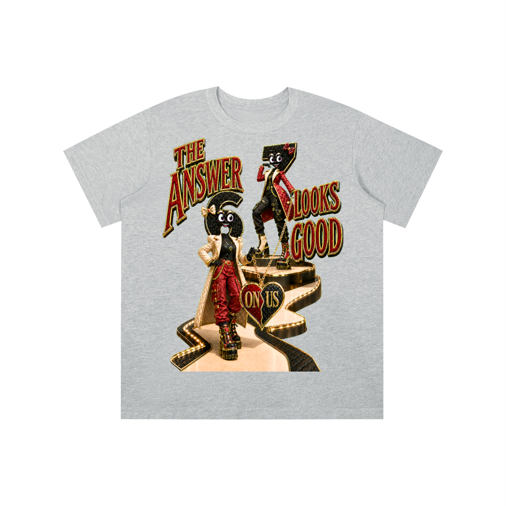 6-7 Street Mode™ The Answer Looks Good on Us Graphic T-Shirt - Youth Unisex Tee