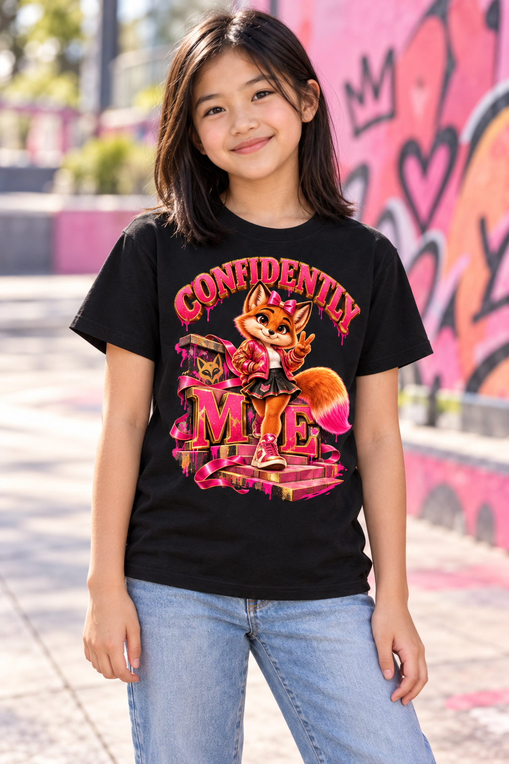 Lil Fantasy Legends™ Confidently Me Graphic T-Shirt - Youth Unisex Tee