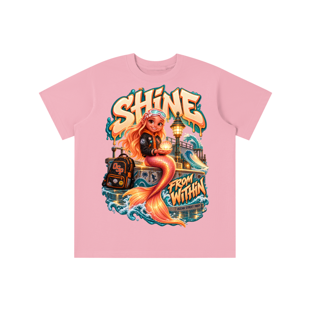 Ocean Street Prep™ Lil Pearl Shine From Within Graphic T-Shirt - Youth Unisex Tee