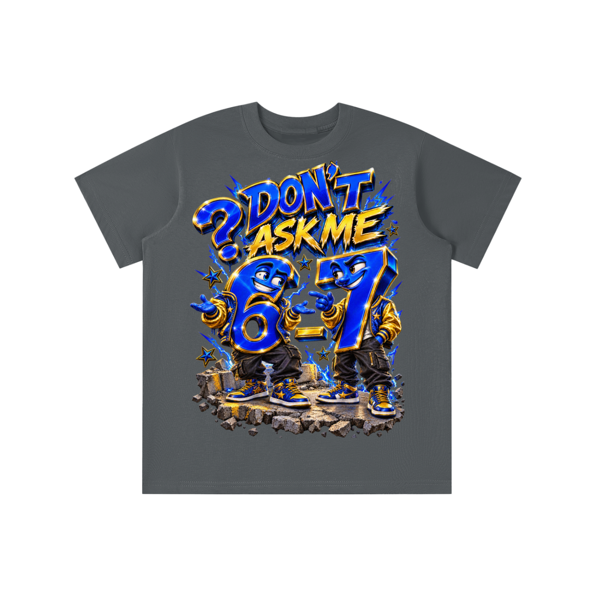 6-7 Street Mode™ Don’t Ask Me Graphic T-Shirt - Youth Unisex Tee