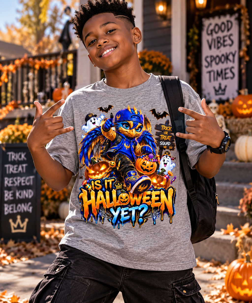 Halloween Baby Phoenix Oversized Graphic T-Shirt - Is It Halloween Yet? - Unisex