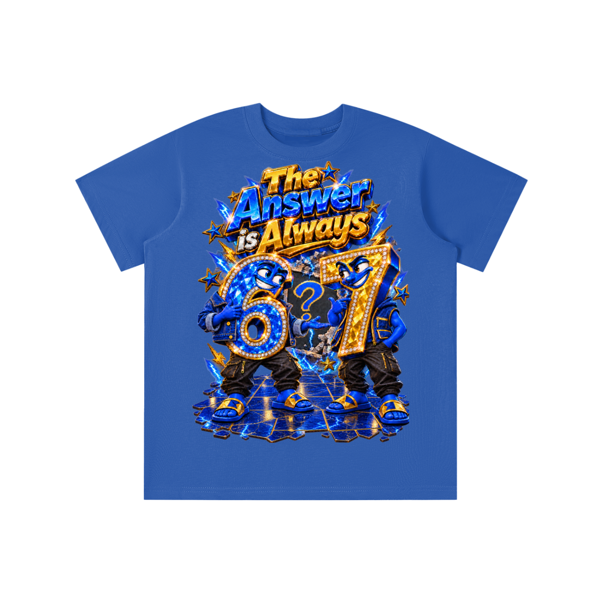 6-7 Street Mode™ The Answer Is Always 6-7 Graphic T-Shirt - Youth Unisex Tee