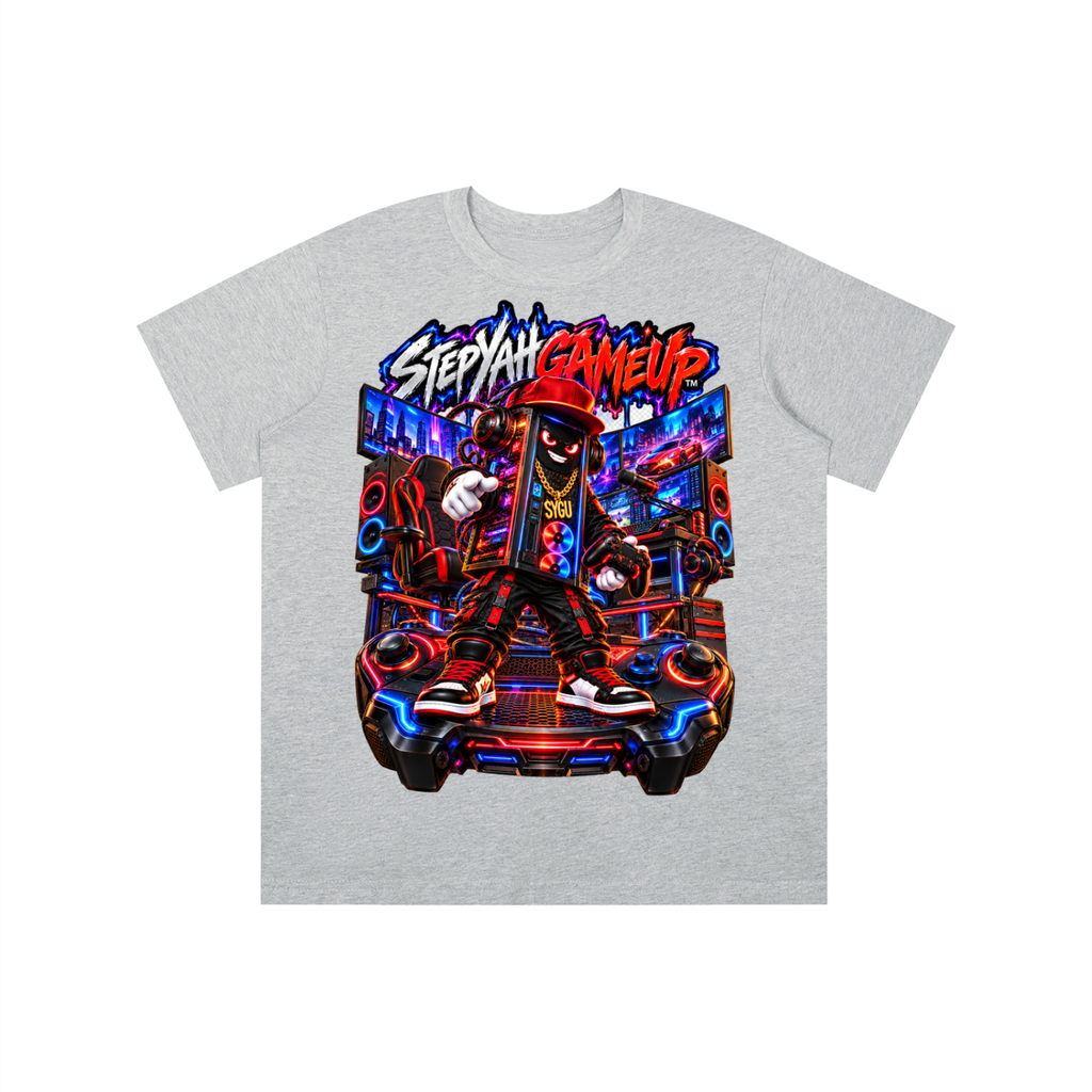 StepYahGameUp™ PC Tower Graphic T-Shirt - Youth Unisex Tee