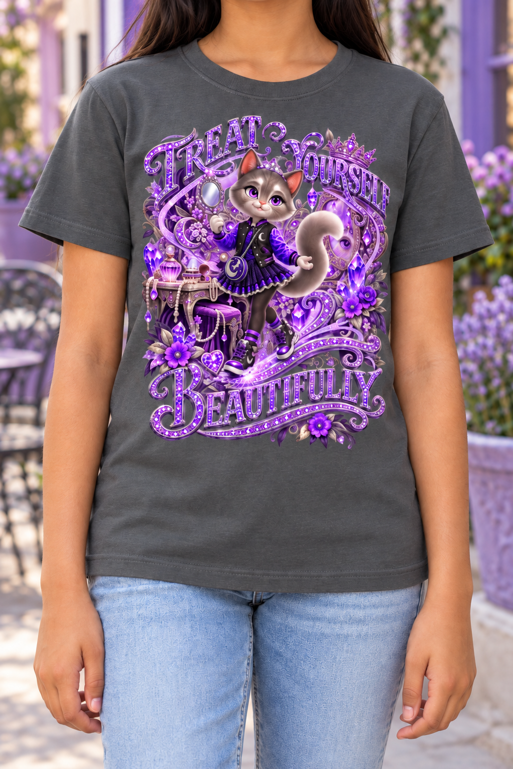 Lil Fantasy Legends™ Treat Yourself Beautifully Graphic T-Shirt - Youth Unisex Tee